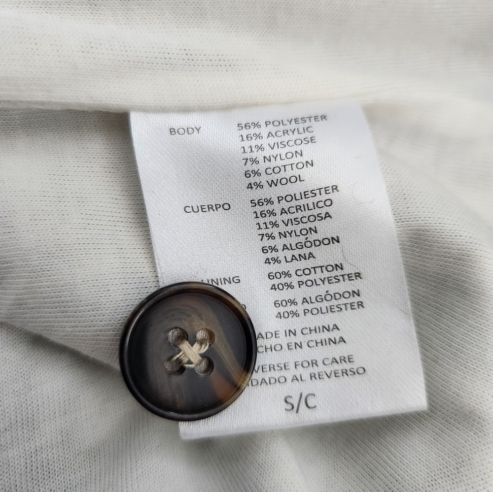 Rustic Ridge Button Down Shacket Plaid Size Small… - image 5